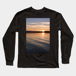 A Painting of the Midnight Sun Long Sleeve T-Shirt